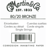 MARTIN 030 CORDE FOLK BRONZE 80/20 .030"