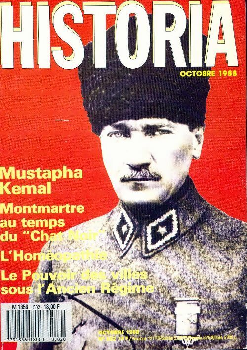 Collectif Historia n°502 : Mustapha Kemal / Montmartre au temps du Chat Noir - Collectif - Livre