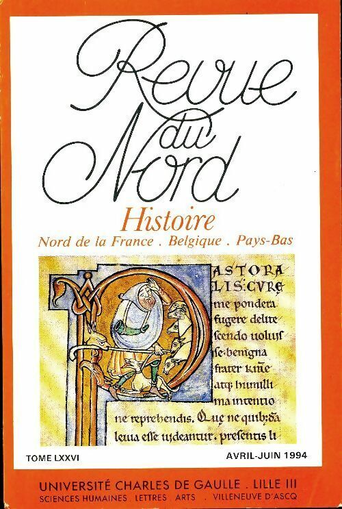 Collectif La revue du Nord n°305 - Collectif - Livre