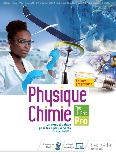 Carine Abadie Physique-chimie 1re bac pro - livre élève - Éd. 2020 - Carine Abadie - Livre