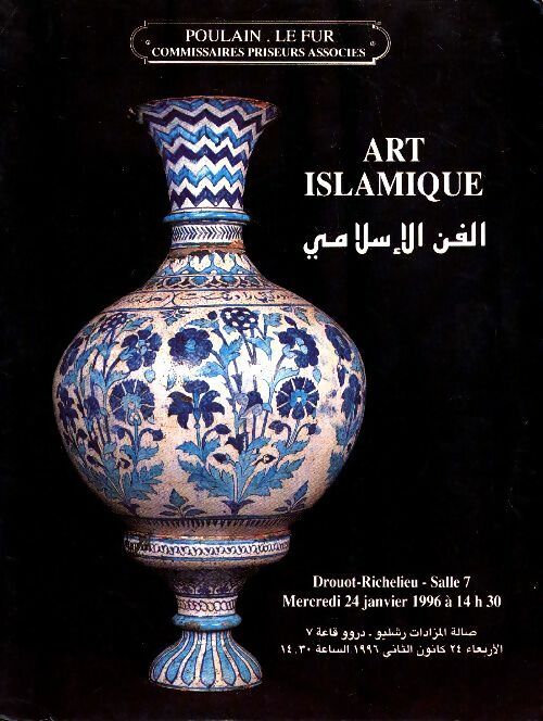 Poulain-Le Fur Catalogue de vente aux enchères : Art islamique - Poulain-Le Fur - Livre