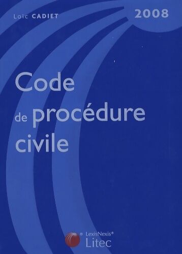 Cadiet Loic Code de procédure civile - Cadiet Loic - Livre