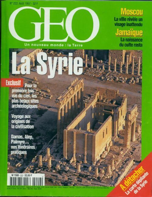 Collectif Géo n°222 : La Syrie - Collectif - Livre