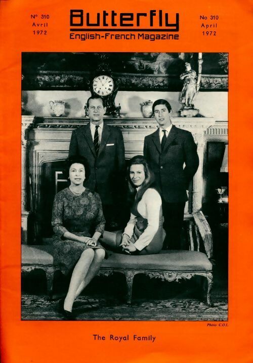 Collectif Butterfly n°310 : The Royal family - Collectif - Livre