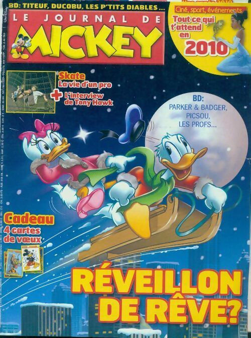 Collectif Le journal de Mickey n°3002 : Réveillon de rêve - Collectif - Livre