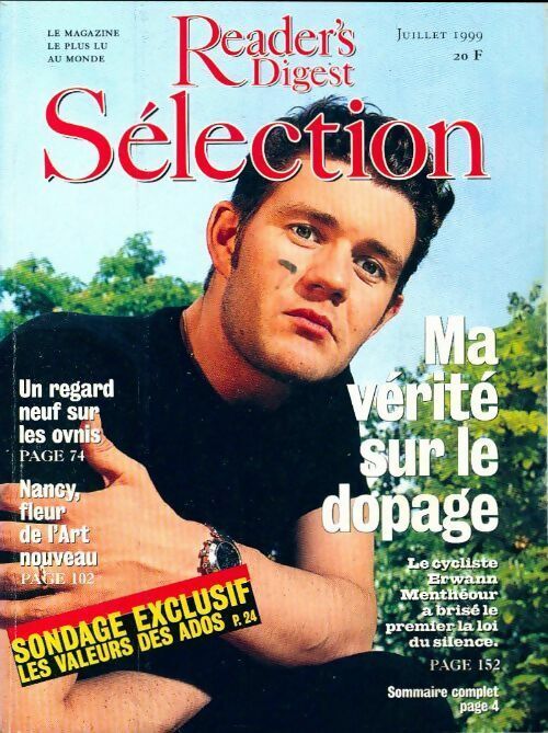 Collectif Reader's digest sélection juillet 1999 : Ma vérité sur le dopage - Collectif - Livre