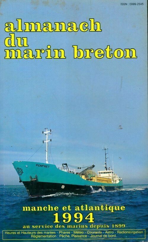 Collectif Almanach du marin breton 1994 - Collectif - Livre