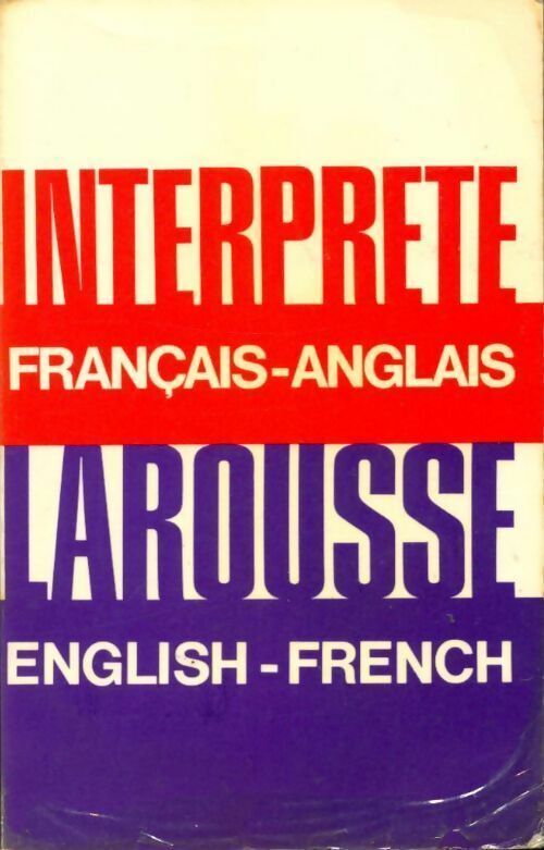 Jean Mergault Français-Anglais / English- French - Jean Mergault - Livre