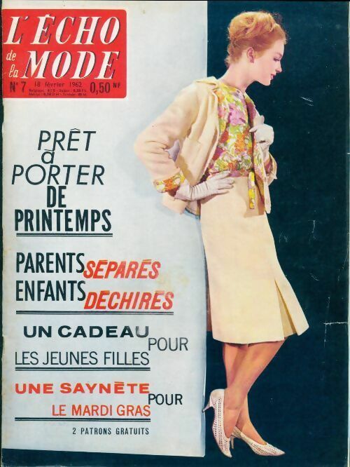 Collectif L'écho de la mode 1962 n°7 - Collectif - Livre