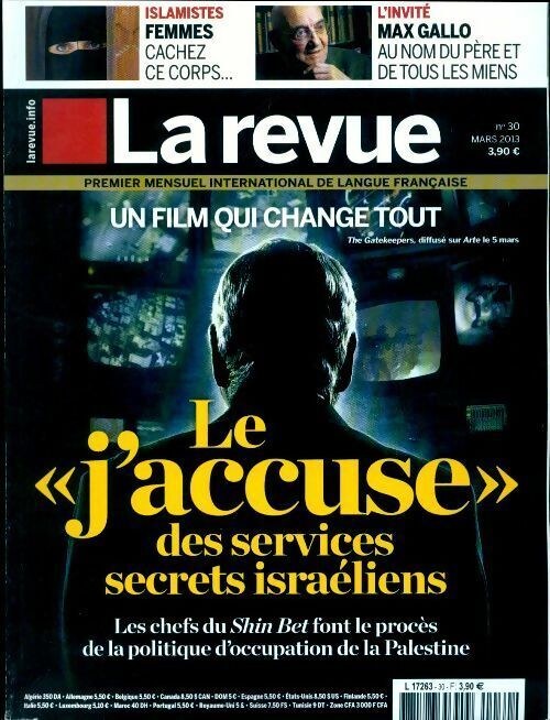 Collectif La revue n°30: Le J'accuse des services secrets israéliens - Collectif - Livre