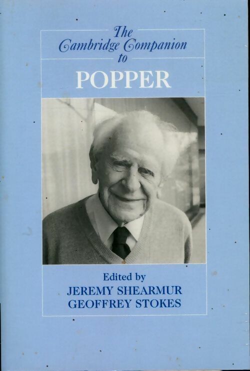 Jeremy Shearmur The Cambridge companion to popper - Jeremy Shearmur - Livre