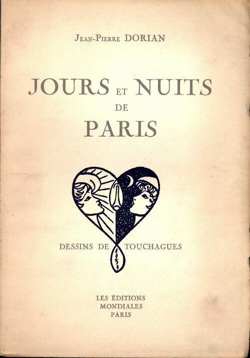 Jean-Pierre Dorian Jours et nuits de Paris - Jean-Pierre Dorian - Livre