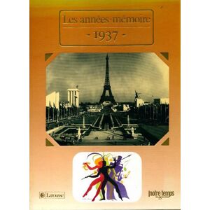 Collectif Les années-mémoire 1937 - Collectif - Livre - Publicité