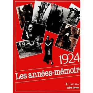 Jean-Claude Damamme Les années-mémoire 1924 - Jean-Claude Damamme - Livre - Publicité