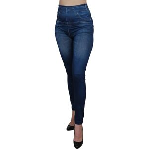 Fashion Diffusion Legging bleu style jean neuf Bleu - Publicité Fashion Diffusion Legging bleu style jean neuf Bleu - Publicité