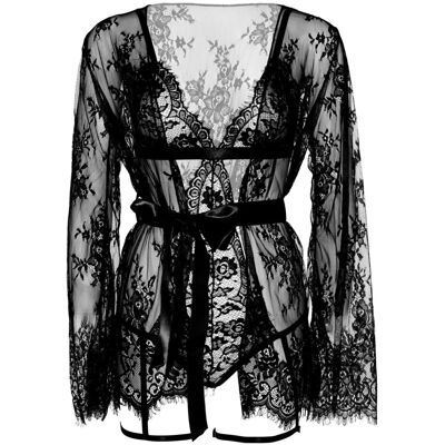 Leg Avenue 86123 Body et chemise Noir Noir - Publicité Leg Avenue 86123 Body et chemise Noir Noir - Publicité