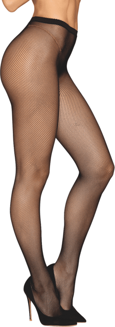 Collant résille fine maille noir Noir