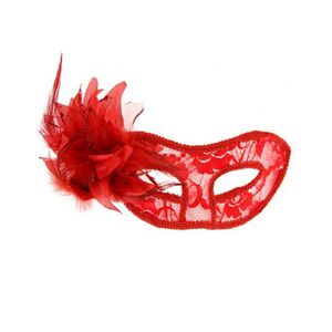 Maskarade Masque la traviata rouge Rouge