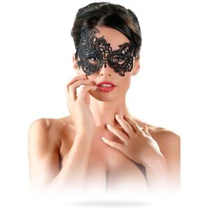 Cottelli Lingerie Masque noir brodé asymétrique