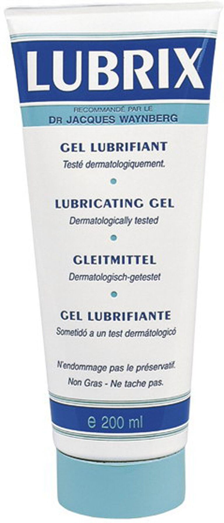 Lubrifiant à base d'eau Lubrix 200ml