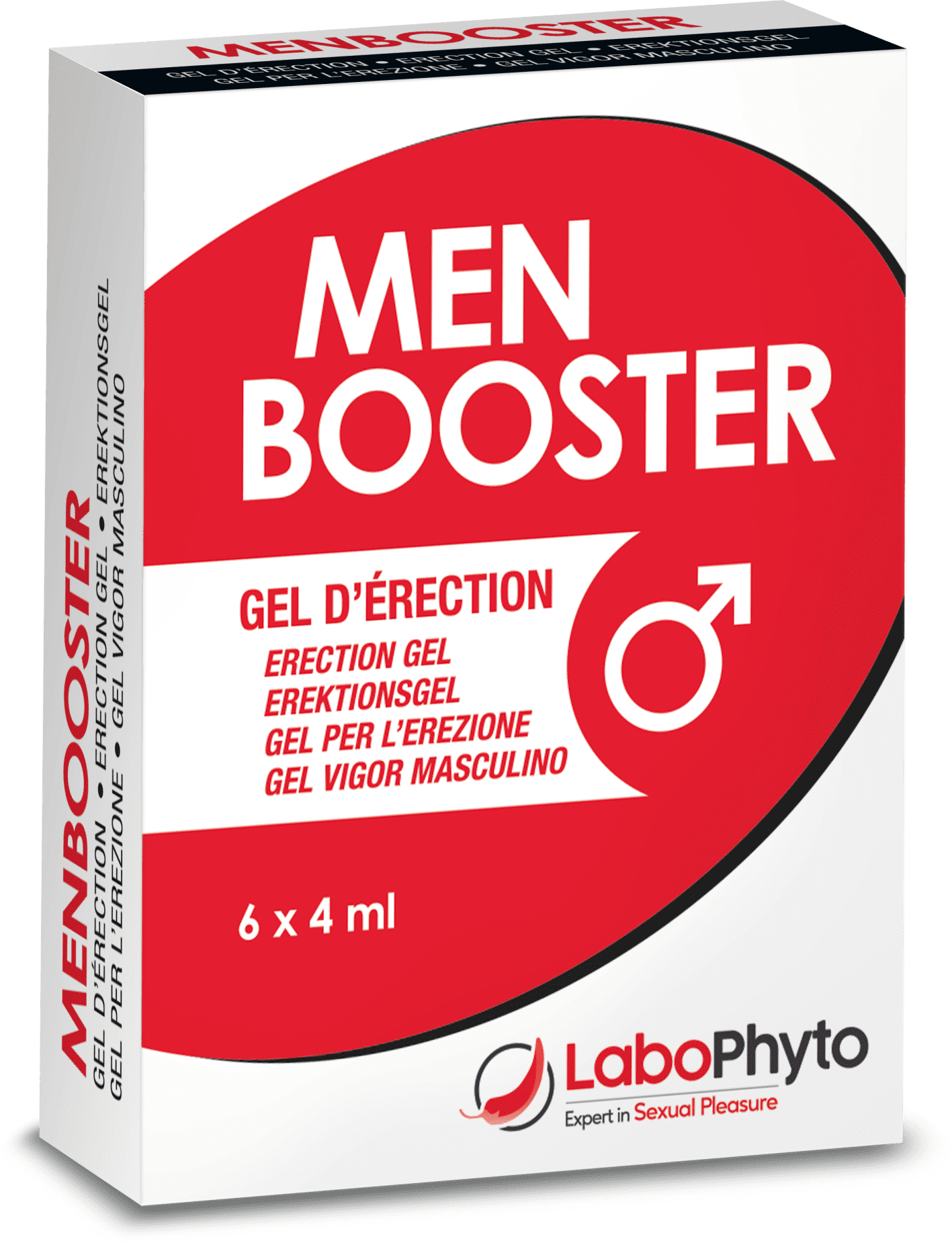 Labophyto Men Booster Gel d'Érection 6 Dosettes