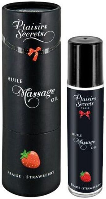 Huile de massage fraise 59ml