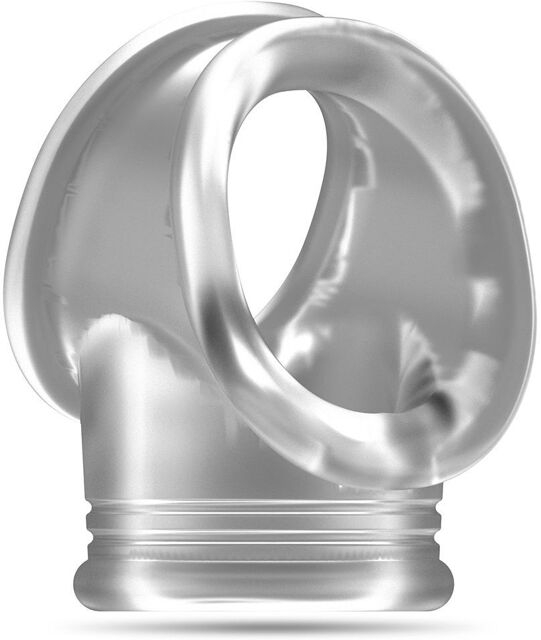 Cockring et Ball Strap No.48 - Transparent