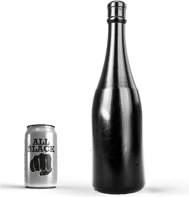 bouteille anale tout noir 34,5cm