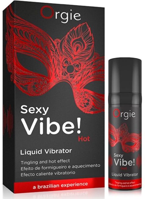 sexy vibe! effet réchauffant liquide hot vibrant 15 ml