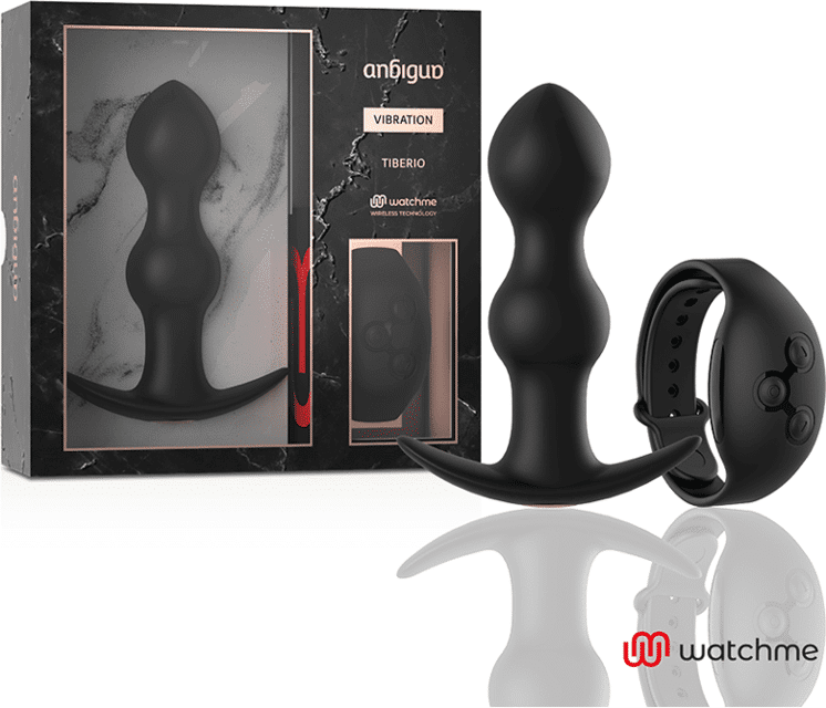 Plug Anal Tiberio avec télécommande Watchme