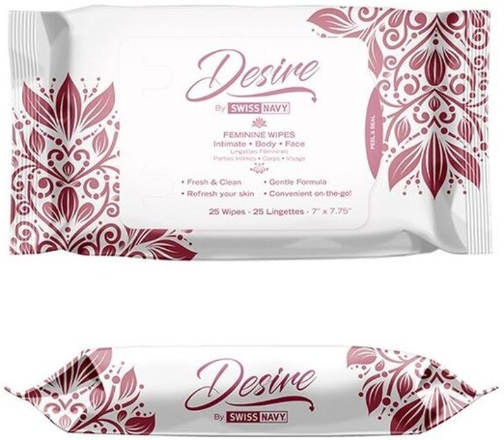 Desire Lingettes Intimes 25pcs Boîte