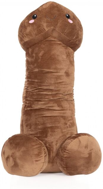 Penis Plushie - 100 cm - Brown