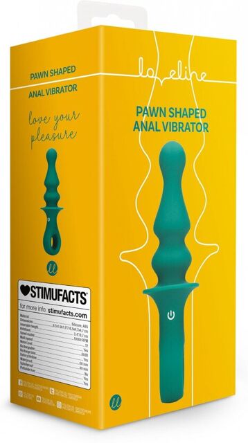 Pawn Stimulateur Anal Vibration USB rechargeable Peacock Plume