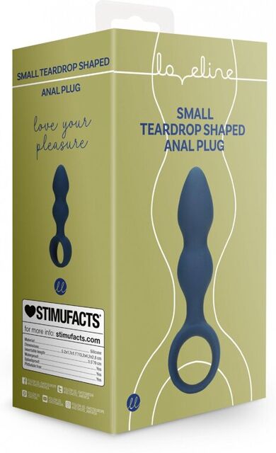 Plug Anal - Small - Baltic Blue