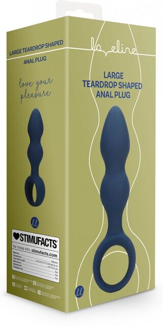 Plug Anal - Large - Baltic Blue