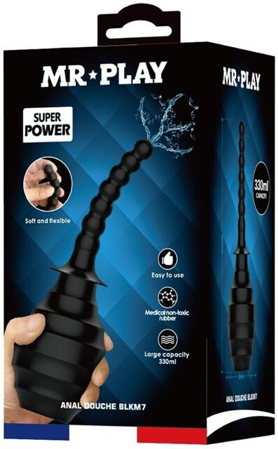 Douche anale - BLKM7 - Noir