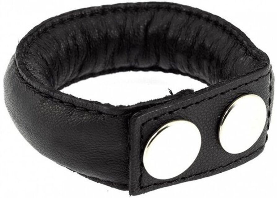 Cockring cuir, poids environs130 grammes.
