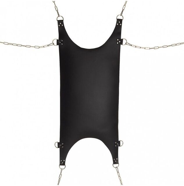 Hamac avec anneaux de suspension
