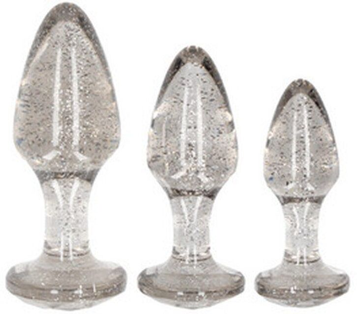 Plug Anal Silver Acrylique Kit