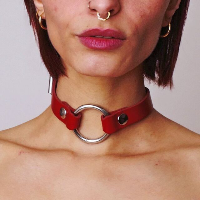 Choker Rouge Rouge