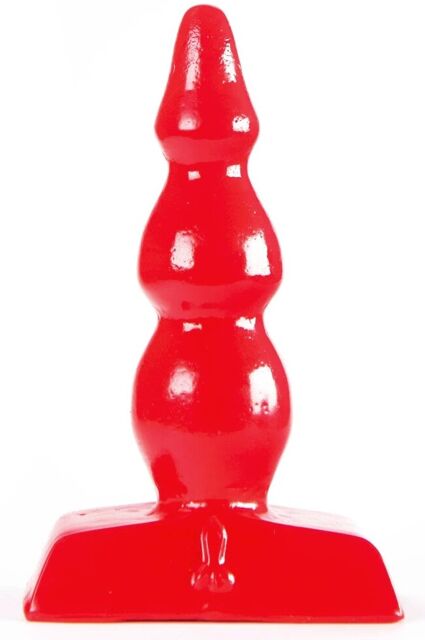 Plug Zizi Ripple 9 x 3 cm Rouge