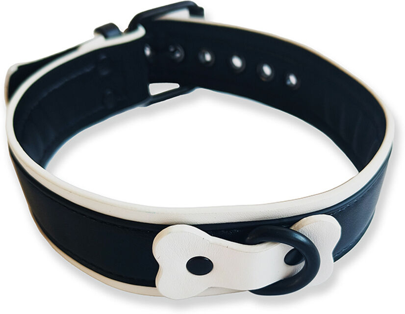 Collier Puppy Collar Noir-Blanc