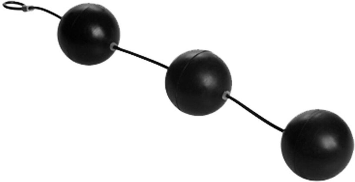 Perles anales/vaginales triples XXL