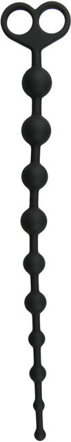Perles anales longues noires
