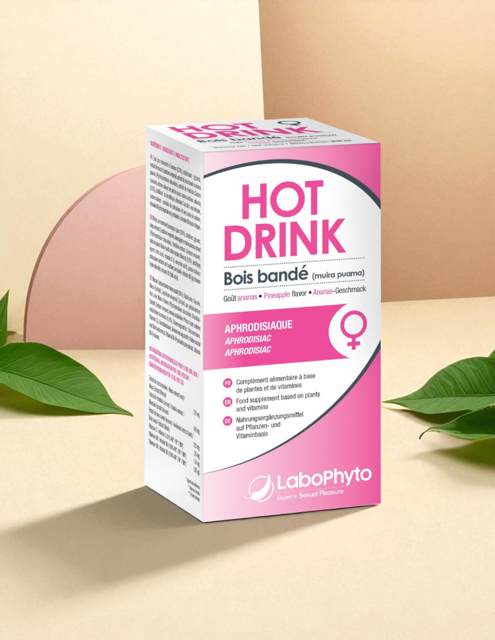 Hotdrink femme bois bandé 250ml