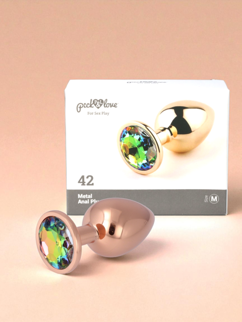 nº 42 plug anal métallique taille M