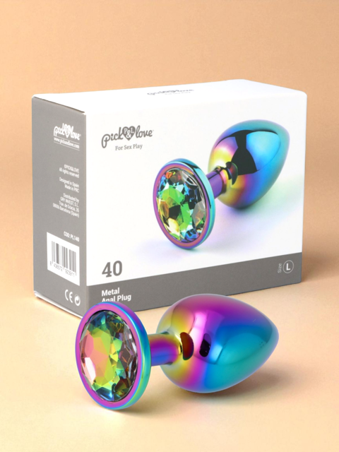 nº 40 plug anal métallique taille L