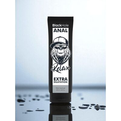 Gel Lubrifiant Anal à Base d'Eau Black Hole - 250ml - Publicité Gel Lubrifiant Anal à Base d'Eau Black Hole - 250ml - Publicité