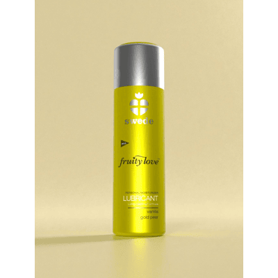 Swede Fruity Love Lubrifiant Vanille pomme dorée - 50 ml - Publicité Swede Fruity Love Lubrifiant Vanille pomme dorée - 50 ml - Publicité