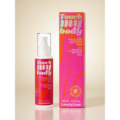 Love to Love - Touch My Body Monoï - Huile de massage - Publicité Love to Love - Touch My Body Monoï - Huile de massage - Publicité